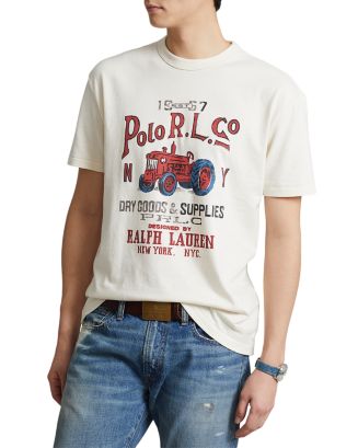 Polo Ralph Lauren Classic Fit Jersey Graphic Tee Bloomingdale s