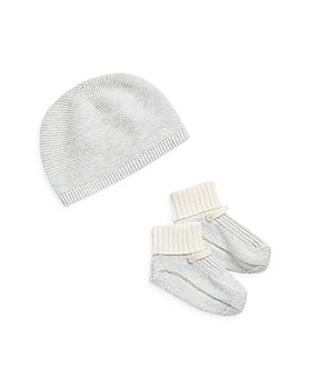 Ralph Lauren - Unisex Organic Cotton Hat & Booties Set - Baby