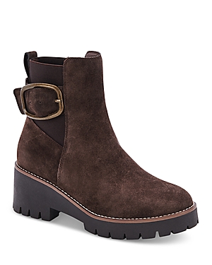 Blondo Dahlia Waterproof Bootie In Chocolate