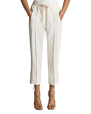 REISS TRE SIDE STRIPED PULL ON TAPERED PANTS