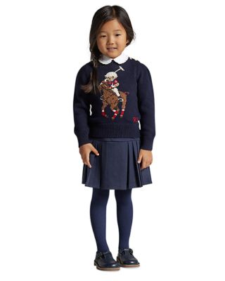 Girls' Pleated Ponte Skort - Little Kid