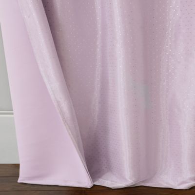 Aurora Kids Room Darkening Layered Sheer Curtain Panel, 52" x 108"
