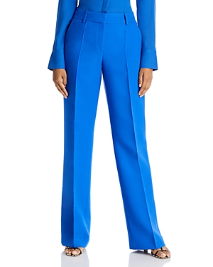 Lafayette 148 Sullivan Creased Pants In Tile Blue