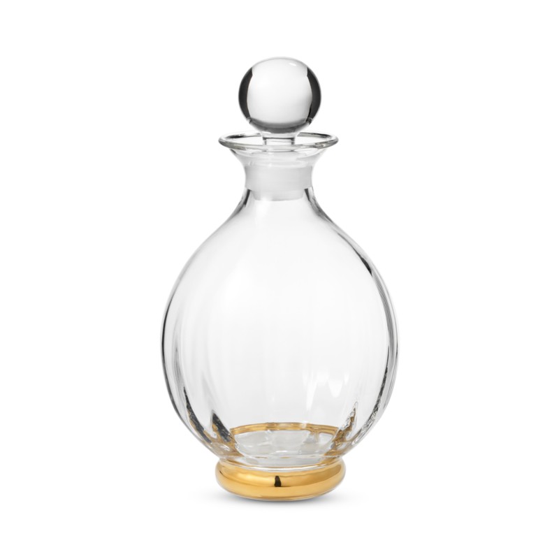 Aerin Sophia Decanter in Clear/Gold