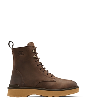 Sorel Hi-line Waterproof Lace-up Boot In Brown