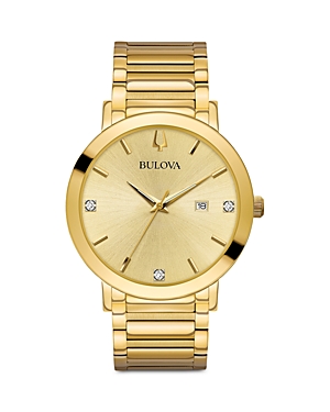 Shop Bulova Modern Watch, 42mm In Gold