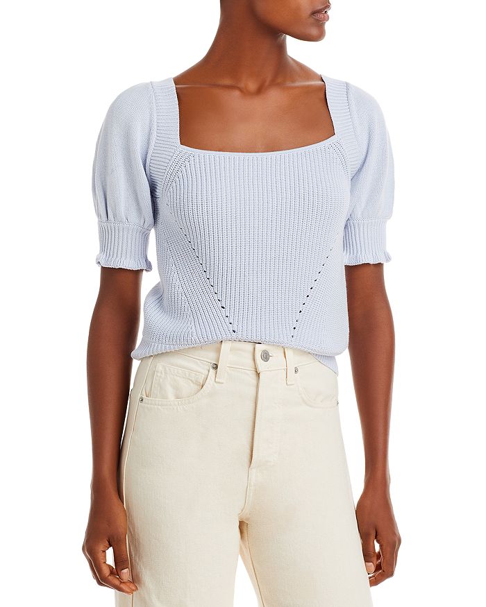 FRENCH CONNECTION Caballo Mozart Puff Sleeve Sweater Bloomingdale s