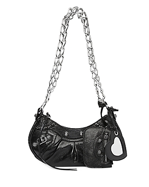 Balenciaga Le Cagole Leather Hobo Bag