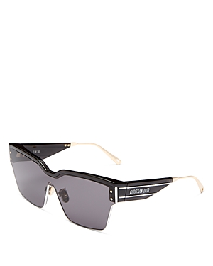 Dior Shield Cat Eye Sunglasses, 145mm In Black/gray