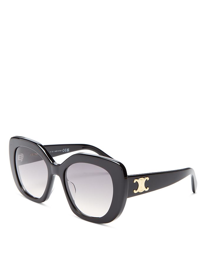 CELINE Butterfly Sunglasses, 55mm | Bloomingdale's