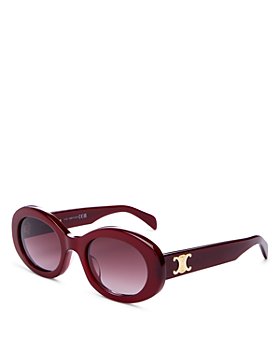 CELINE - Triomphe Oval Sunglasses, 52mm