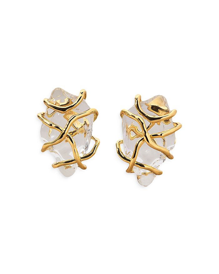 Alexis bittar deals gold earrings