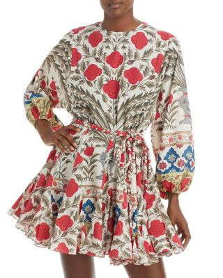 RHODE Ella Printed Cotton Dress | Bloomingdale's