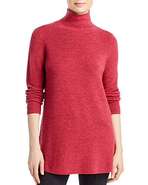 Eileen Fisher Turtleneck Tunic Sweater - 100% Exclusive In Rosby