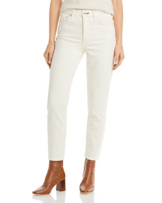 Nina High-Rise Ankle Skinny Jeans in Clean Universe | rag & bone