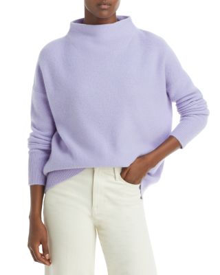 Boiled cashmere funnel neck pullover vince sale