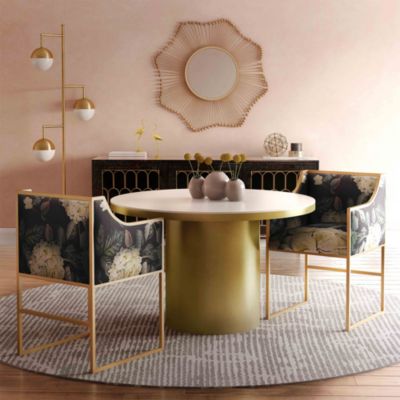  Atara Velvet Gold Chair