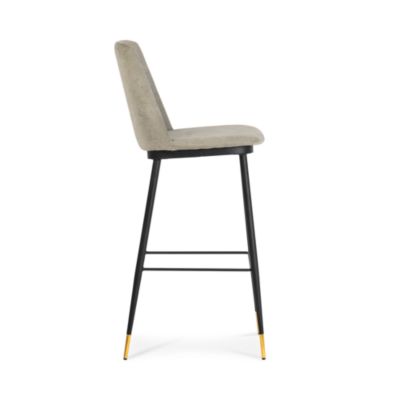 Evora Velvet Counter Stool, Set of 2