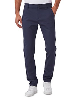 PAIGE - Stafford Slim Fit Trousers in Deep Anchor Blue