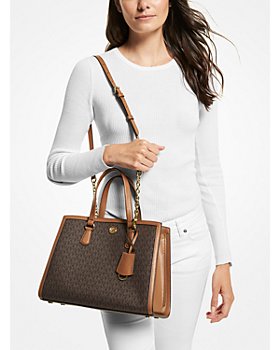 Top 36+ imagen michael kors brown handbags