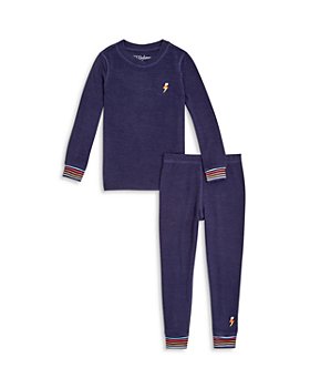 PJ Salvage - Unisex Stripe Rite Fleece Pajama Set - Little Kid, Big Kid