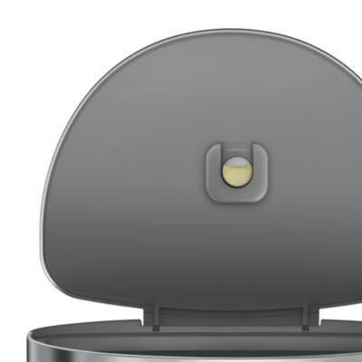 45 Liter Semi-Round Liner Rim Kitchen Trash Can