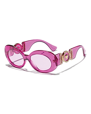 Versace Women's Round Sunglasses, 54mm In Pink