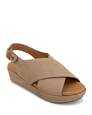 GENTLE SOULS BY KENNETH COLE GENTLE SOULS BY KENNETH COLE WOMEN'S LORI CROSS BAND SLINGBACK SANDALS
