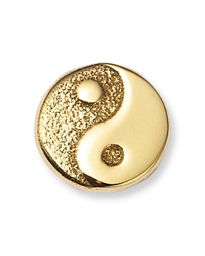 Zoe Chicco 14K Yellow Gold Itty Bitty Symbols Single Yin Yang Earring