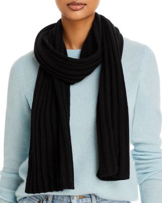 Black Cashmere Scarf - Bloomingdale's
