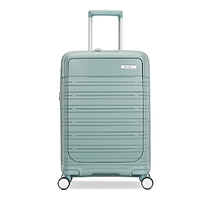 Shop Samsonite Elevation Plus Carry On Spinner Suitcase In Cypress Green