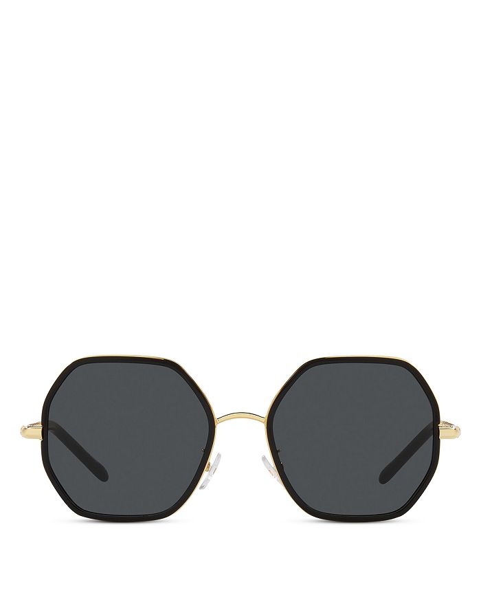 Tory Burch - Irregular Sunglasses, 55mm