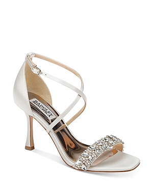 Badgley Mischka Women's Nala Embellished High Heel Sandals