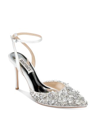 Badgley mischka cacique discount jeweled high heel pumps