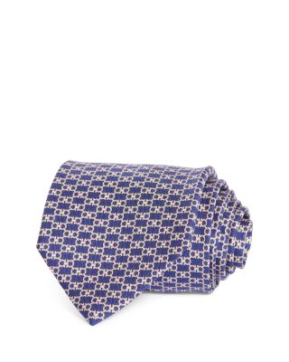 Salvatore Ferragamo Gancini Link Silk Classic Tie