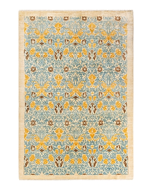 Bloomingdale's Artisan Collection Arts & Crafts M1601 Area Rug, 6'1 X 8'10 In Ivory