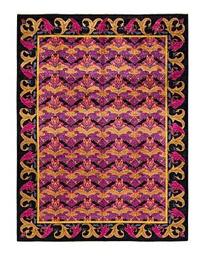 Bloomingdale's Artisan Collection Arts & Crafts M1641 Area Rug, 9'10 X 13'5 In Black