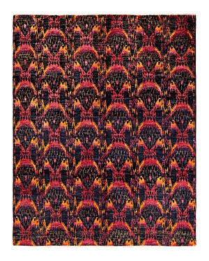 Bloomingdale's Artisan Collection Modern M1695 Area Rug, 8'2 X 10'2 In Black