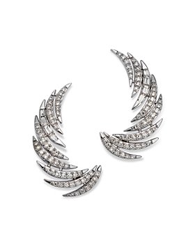 Bloomingdale's - Diamond Pavé Ear Climbers in 14K White Gold, 0.50 ct. t.w. - 100% Exclusive