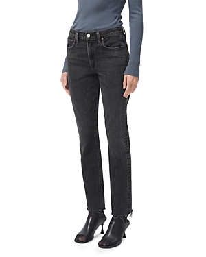 AGOLDE LYLE LOW RISE STRAIGHT LEG JEANS IN PHASE