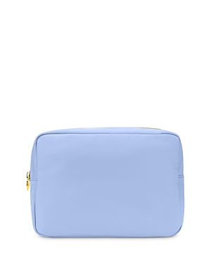 Stoney Clover Lane Classic Large Pouch In Periwinkle/gold