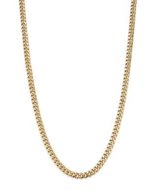 14K Solid Yellow Gold 5mm Miami Cuban Link Chain Necklace, Box Clasp - 24