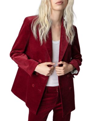 Zadig & Voltaire - Voici Velvet Blazer