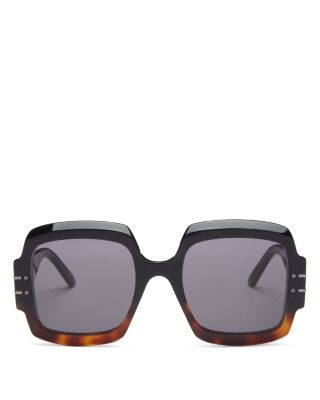 DIOR DiorSignature S1U Square Sunglasses, 55mm Dior Signature S1u 55mm Oversized Square Acetate Sunglasses  main image 3