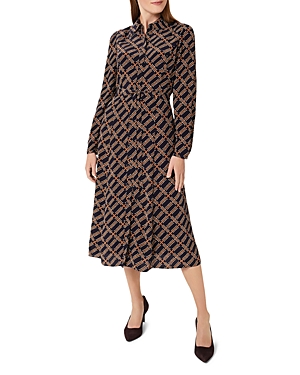 HOBBS LONDON SAVANNAH MIDI DRESS