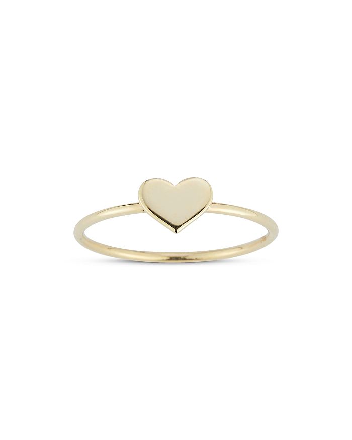 Moon & Meadow 14K Yellow Gold Polished Heart Ring | Bloomingdale's