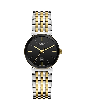 Rado Florence Classic Watch, 30mm In Black/gold