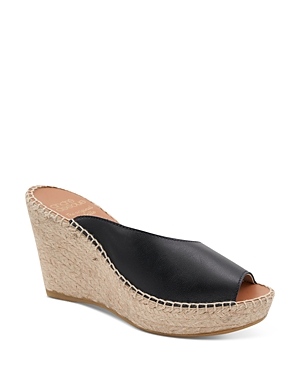 Andre Assous Women's Catarina Espadrille Wedge Sandals In Black
