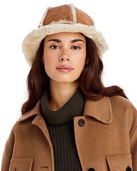 UGG® - Women's Sheepskin Seamed Bucket Hat