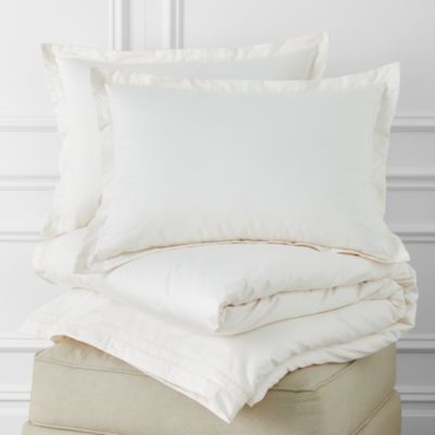 680-Thread Count Cotton Sateen Duvet Cover Set, Full/Queen - Exclusive